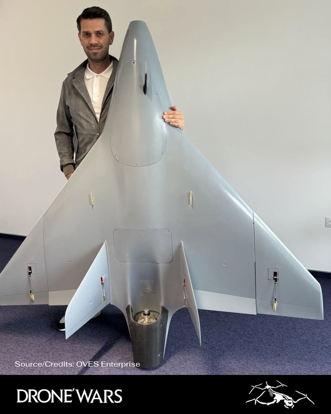 Romania's OVES Enterprise Unveils INTERJET AI-Powered High-Speed Interceptor Drone for Counter-UAS Operations