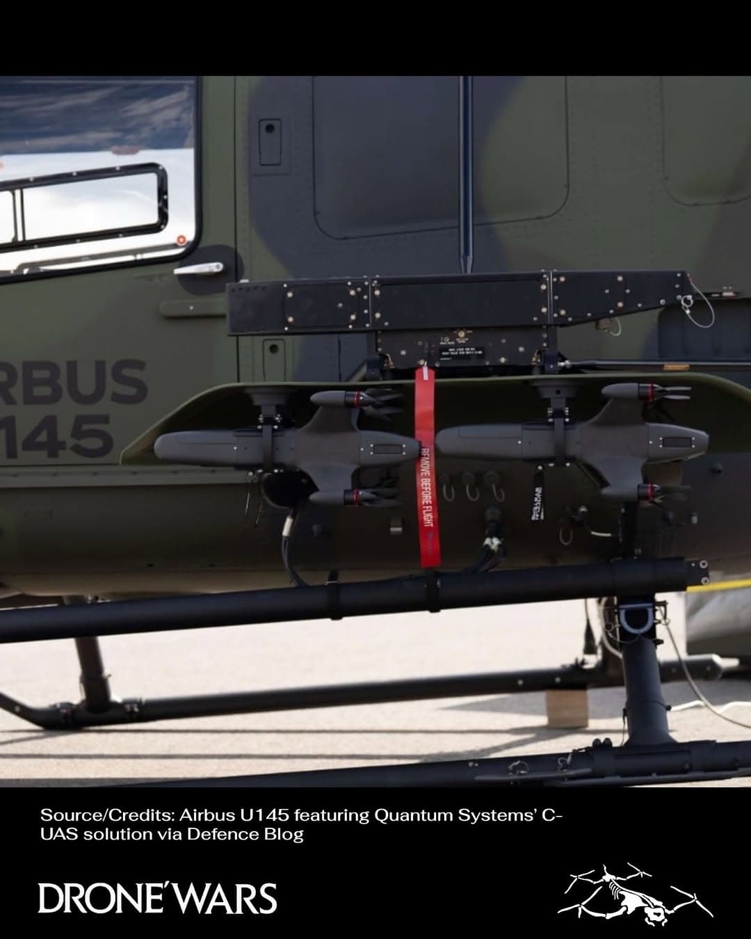 Airbus Helicopters and Quantum Systems Sign Agreement to Explore Counter-UAS Integration on H145M Military Helicopter 1
