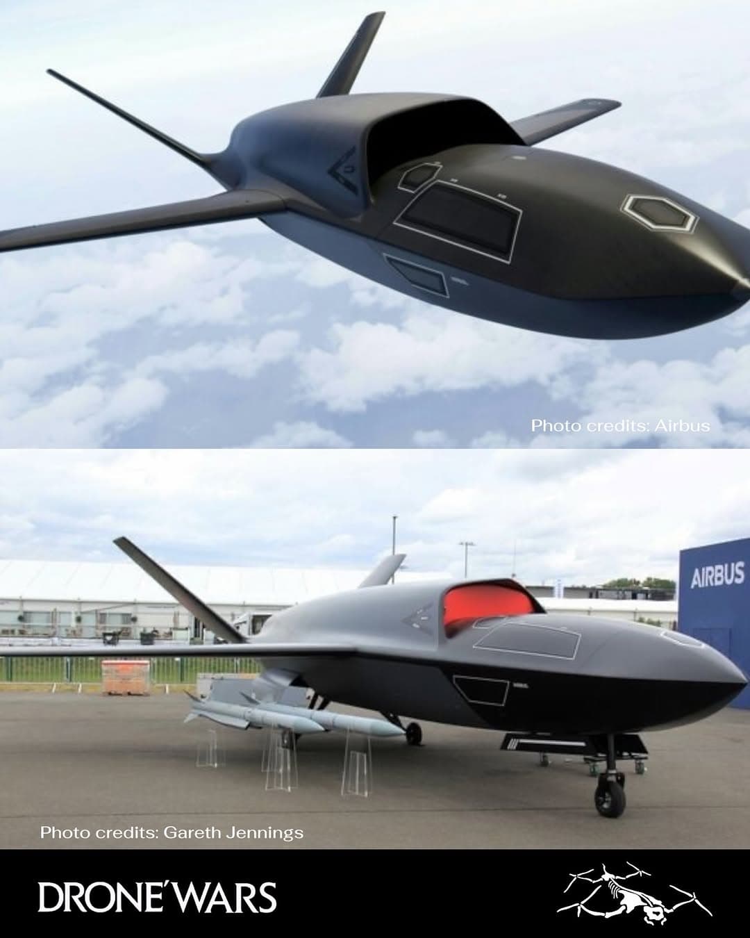 Airbus Unveils Next-Generation U760 Ravenstorm Uncrewed Collaborative Combat Aircraft with 10-Metre Wingspan 1