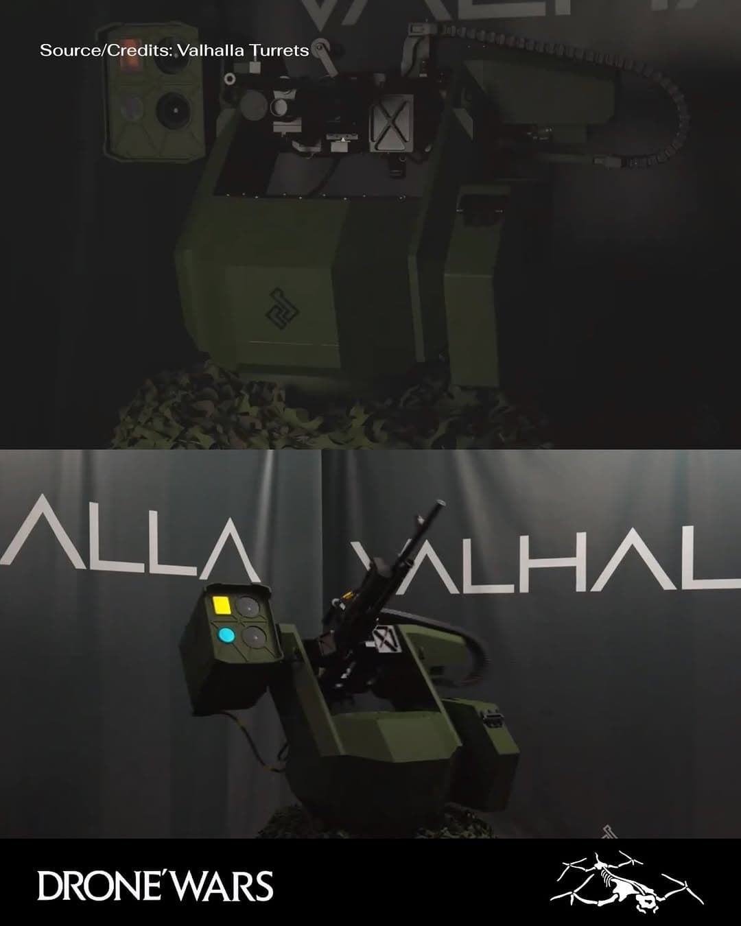 Slovenia's Valhalla Turrets Unveils RAZOR Anti-Drone Combat Module with 85-Degree Elevation Fire Control 1