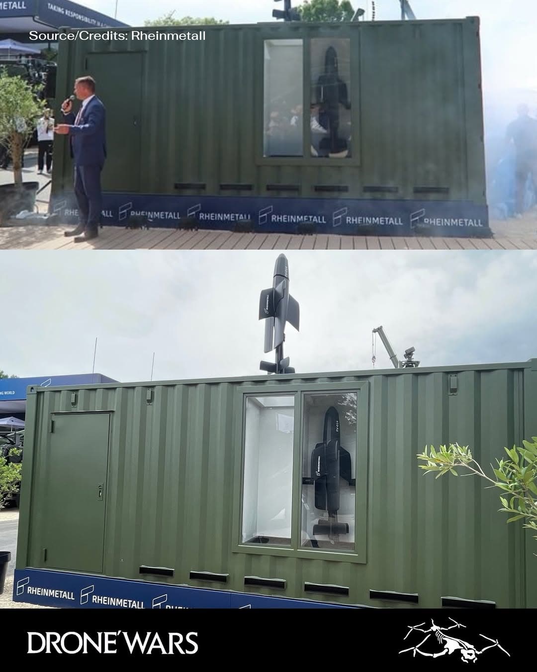 Rheinmetall Unveils FV-014 Containerized Multi Launcher System at Eurosatory 2026