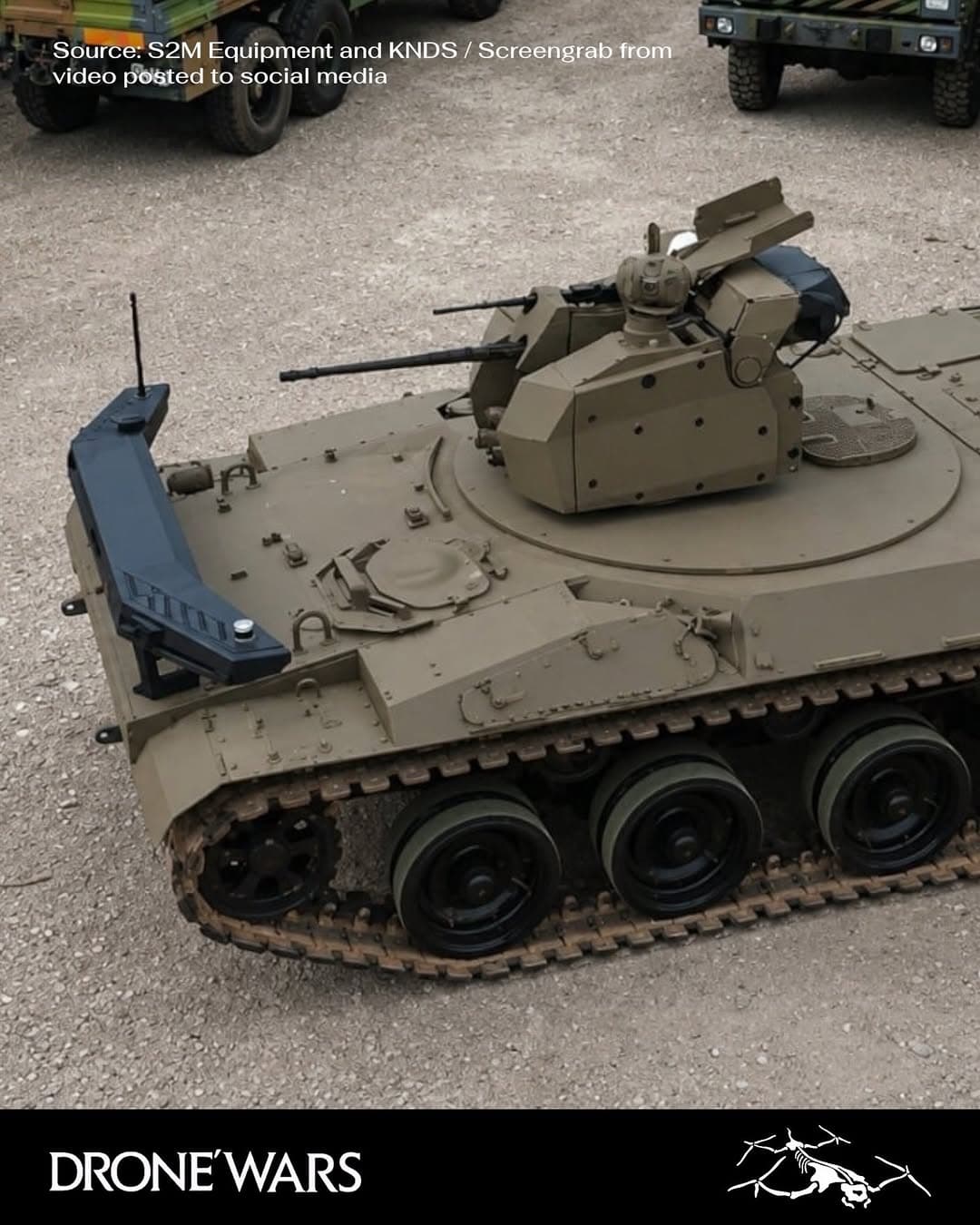 France's S2M and KNDS Unveil REFURBOT: Cold War AMX-30 Tank Converted Into Unmanned Ground Combat Vehicle at Eurosatory 2026 1