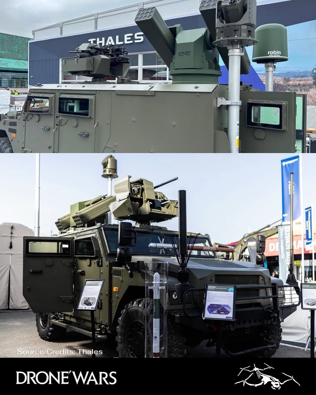 Thales Unveils RapidStriker Mobile Air Defense System Integrating Drone Radar and Laser-Guided Rockets 1