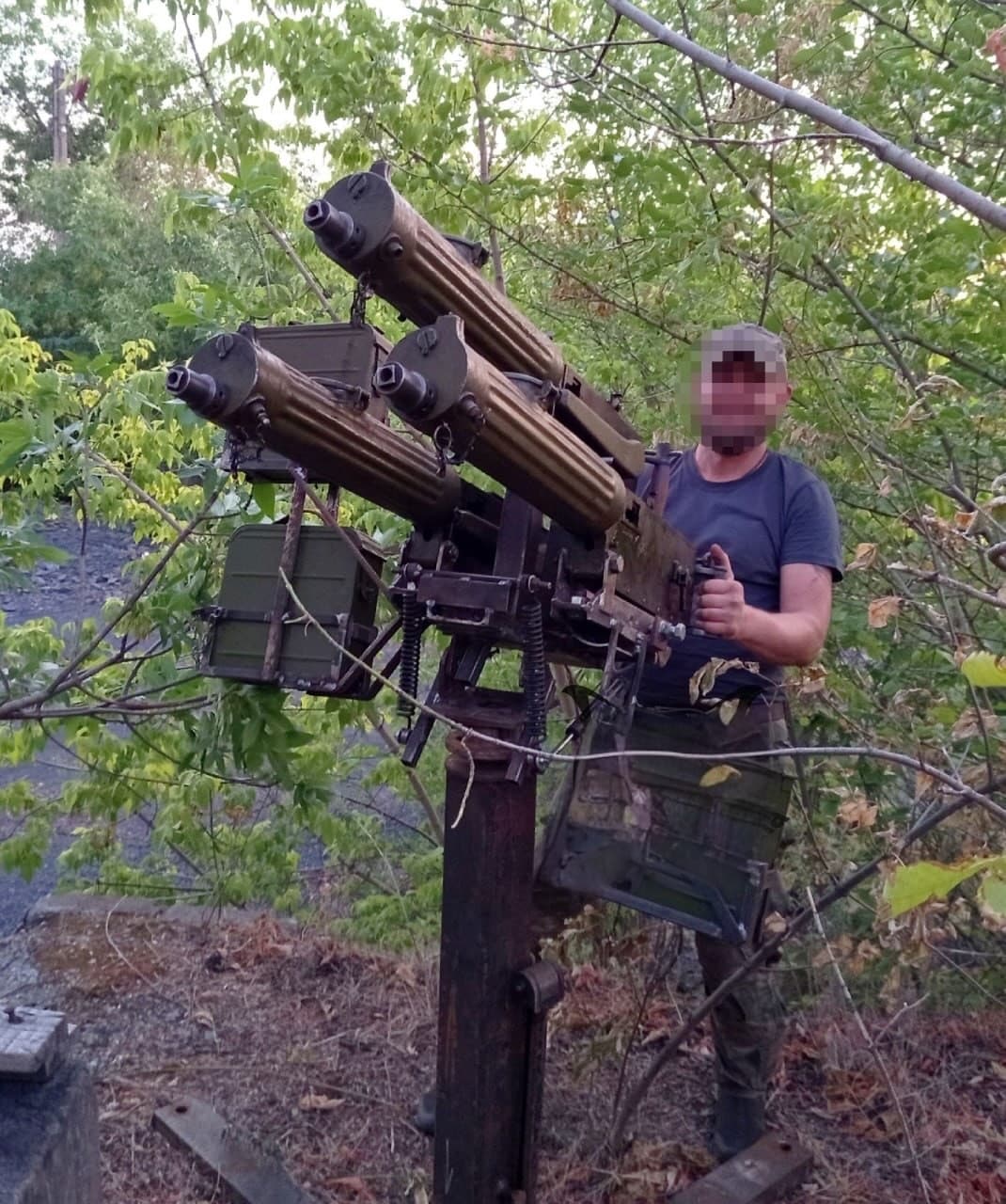 Century-Old Maxim Gun Makes a Comeback as Anti-Drone Weapon in Russia-Ukraine War