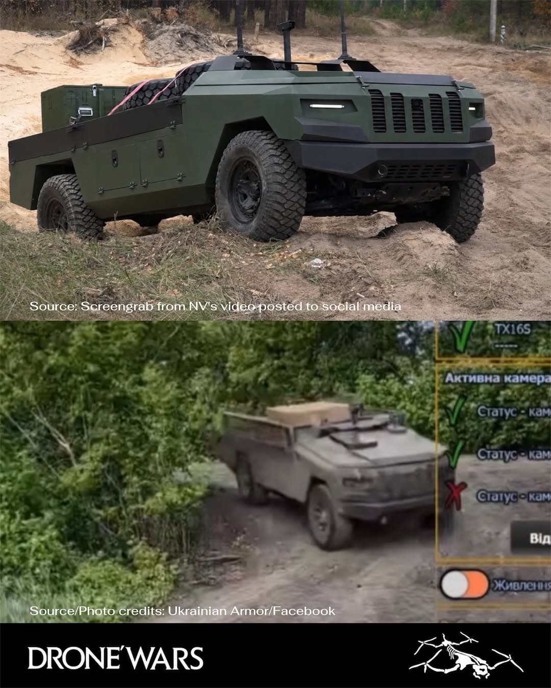 Ukraine's 'Protector' UGV Officially Deployed to Front Lines, Single Mission Can Supply Troops for One Week