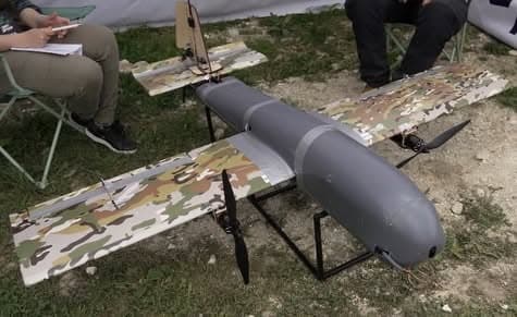Ukraine Reveals Detailed Specs of Low-Cost Fixed-Wing Strike Drone 'Bliskavka' 1