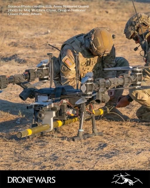 Lorica Technologies' Mule 28 Heavy Drone Successfully Delivers Bangalore Torpedo, Helping U.S. Army National Guard Breach Wire Obstacles 1