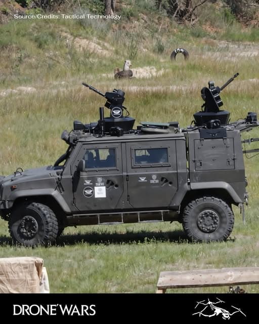 Ukraine's Tactical Technology Demonstrates Vehicle-Mounted Counter-UAS System to Armed Forces Command 1