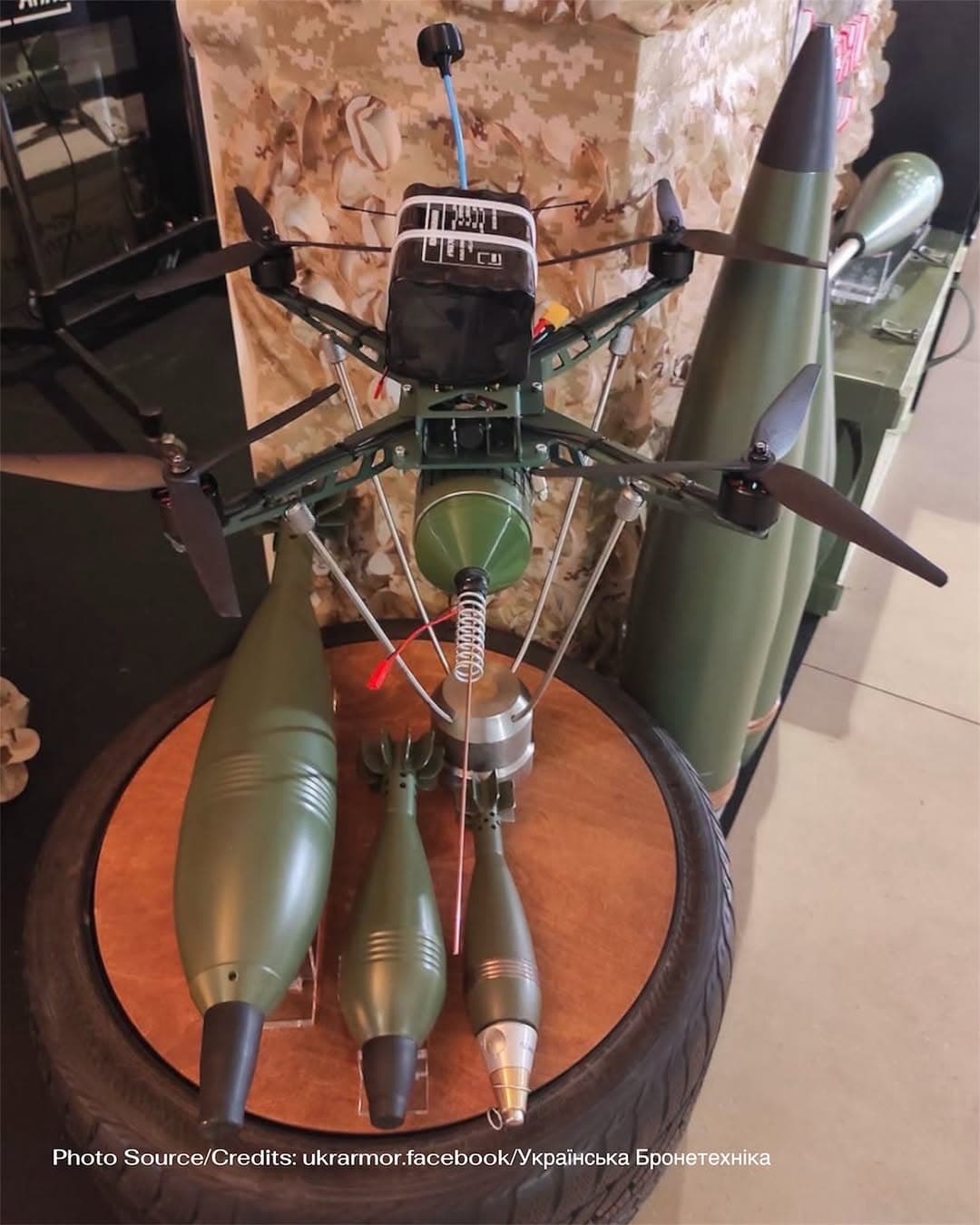 Ukrainian Armor Unveils UB80D10-EFP FPV Drone with Dedicated Strike Warhead