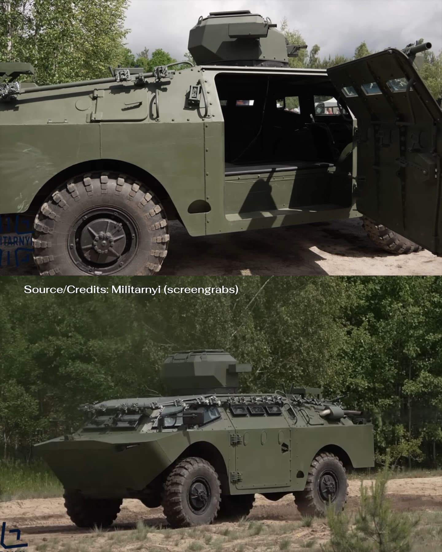 Ukraine's ArmSpetsTechnology Unveils BRDM-2M Unmanned Armored Vehicle for Remote-Controlled Frontline Resupply and Combat Missions
