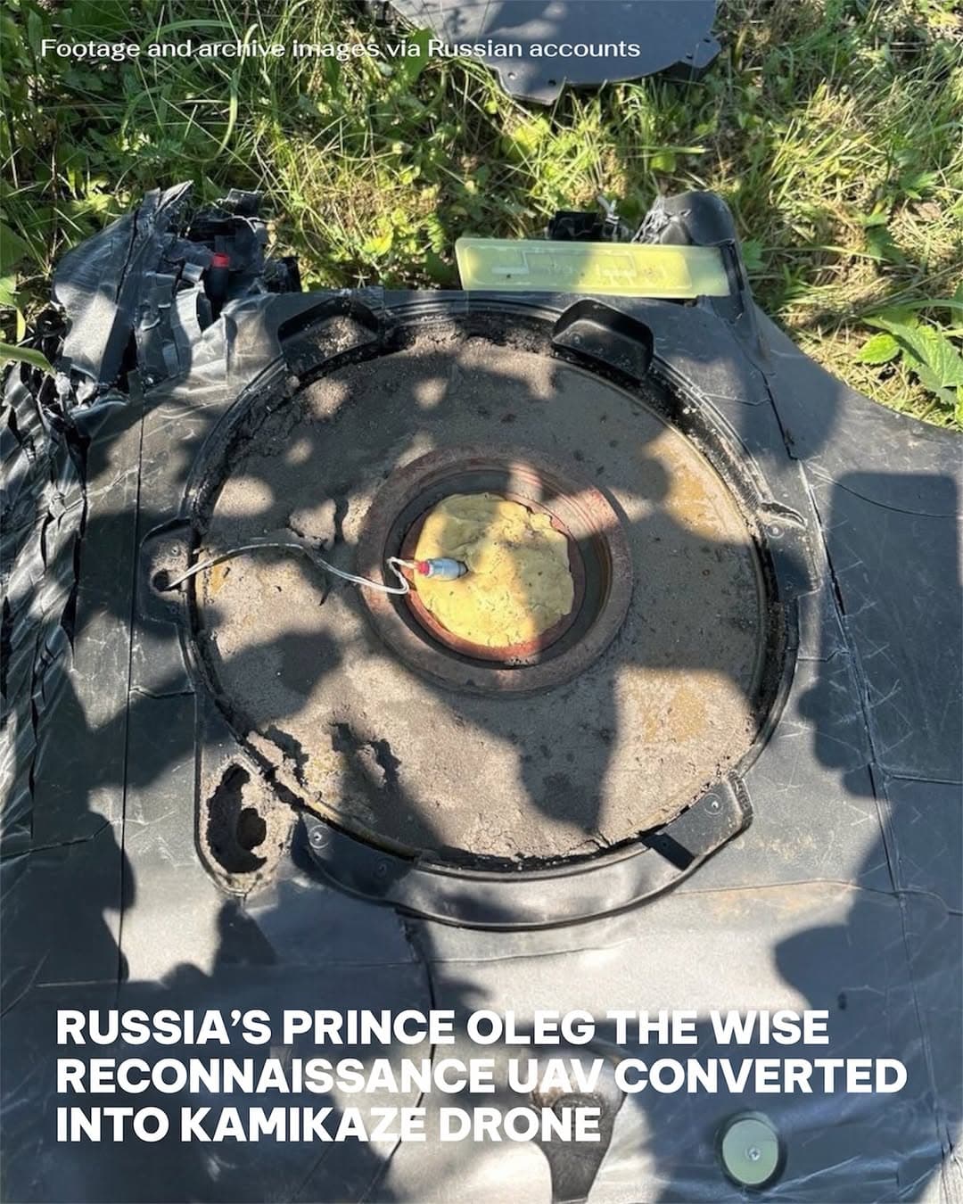 俄軍偵察無人機 Prince Oleg the Wise 改裝巡飛彈,凸顯低成本戰術彈性與中國零組件角色
