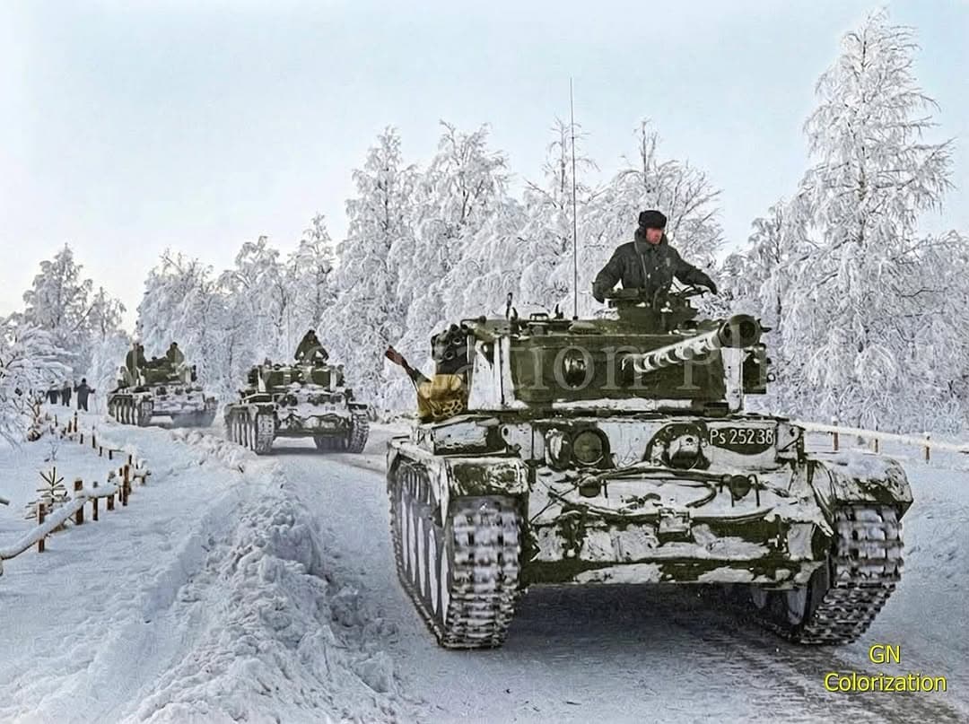 1963年芬蘭服役的英國彗星坦克歷史影像 1
