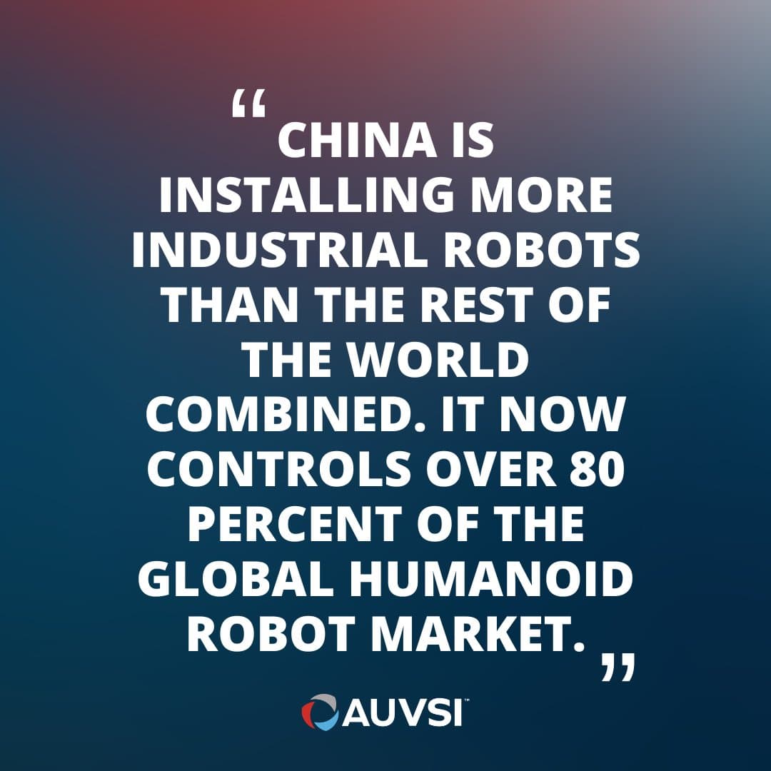 AUVSI執行長赴美國國會作證:美國恐在無人機等關鍵系統上過度依賴中國 1