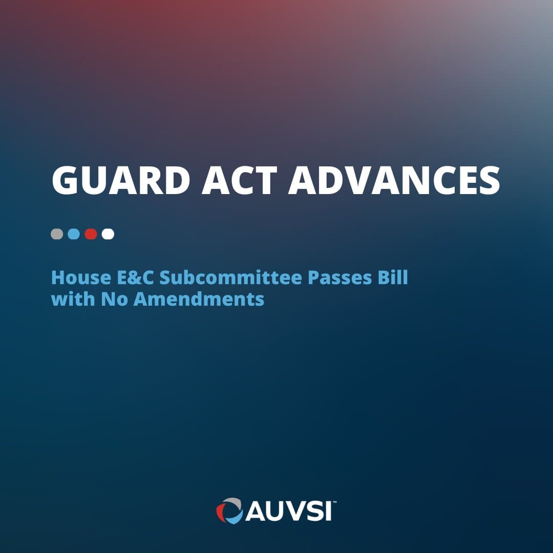 美國 GUARD Act 法案於眾院小組通關,AUVSI 發聲力挺