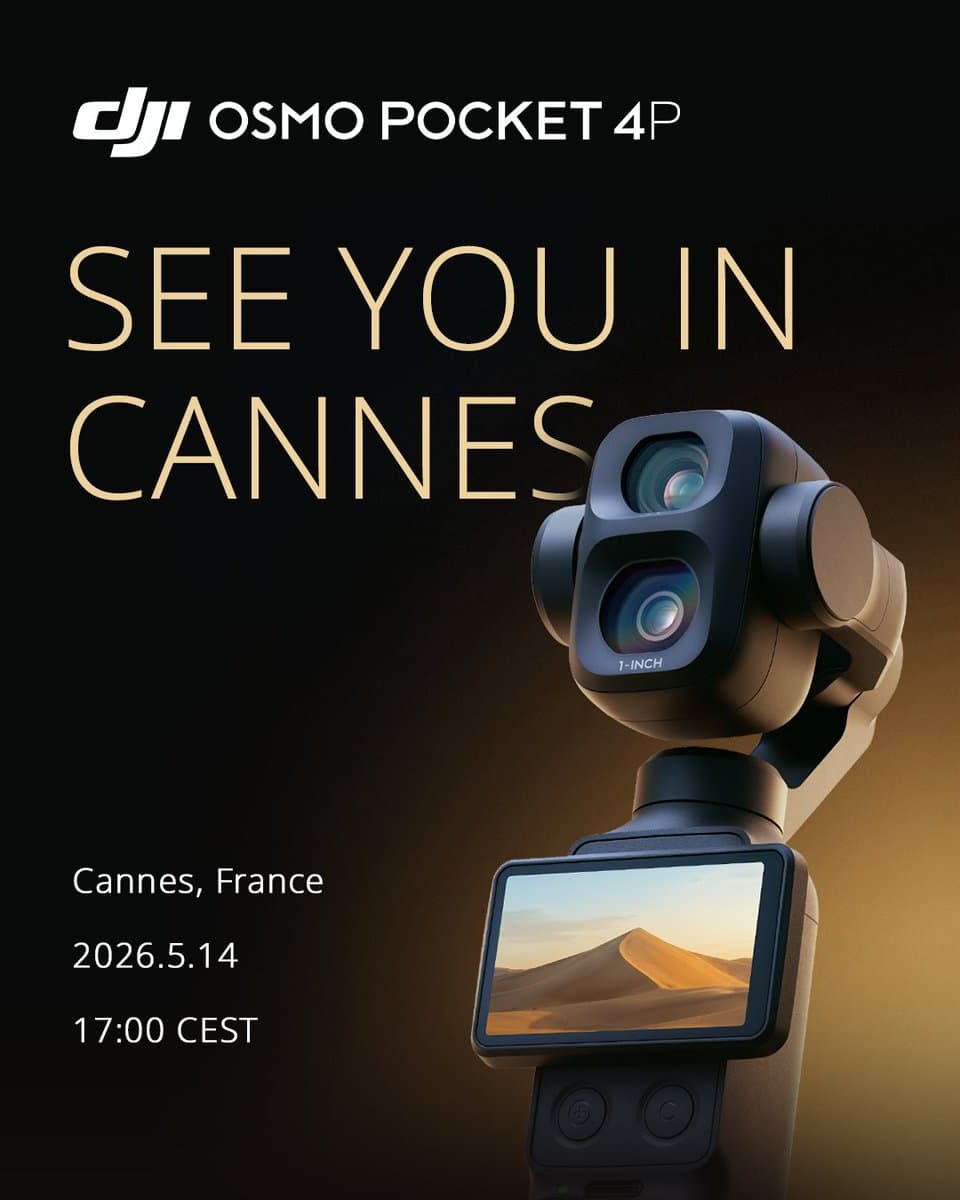 DJI Osmo Pocket 4P 即將登場:全新外型,再創經典 1