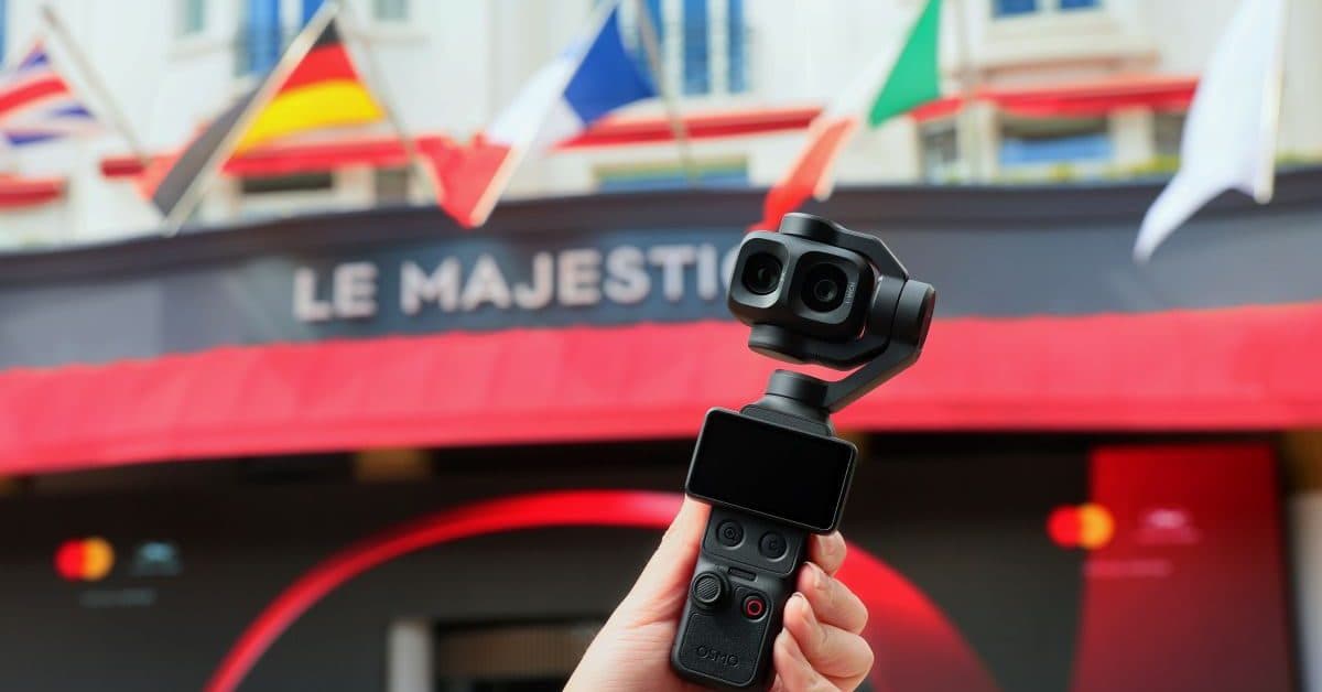 DJI 攜全新 Pocket 4P 電影級相機亮相坎城影展 1
