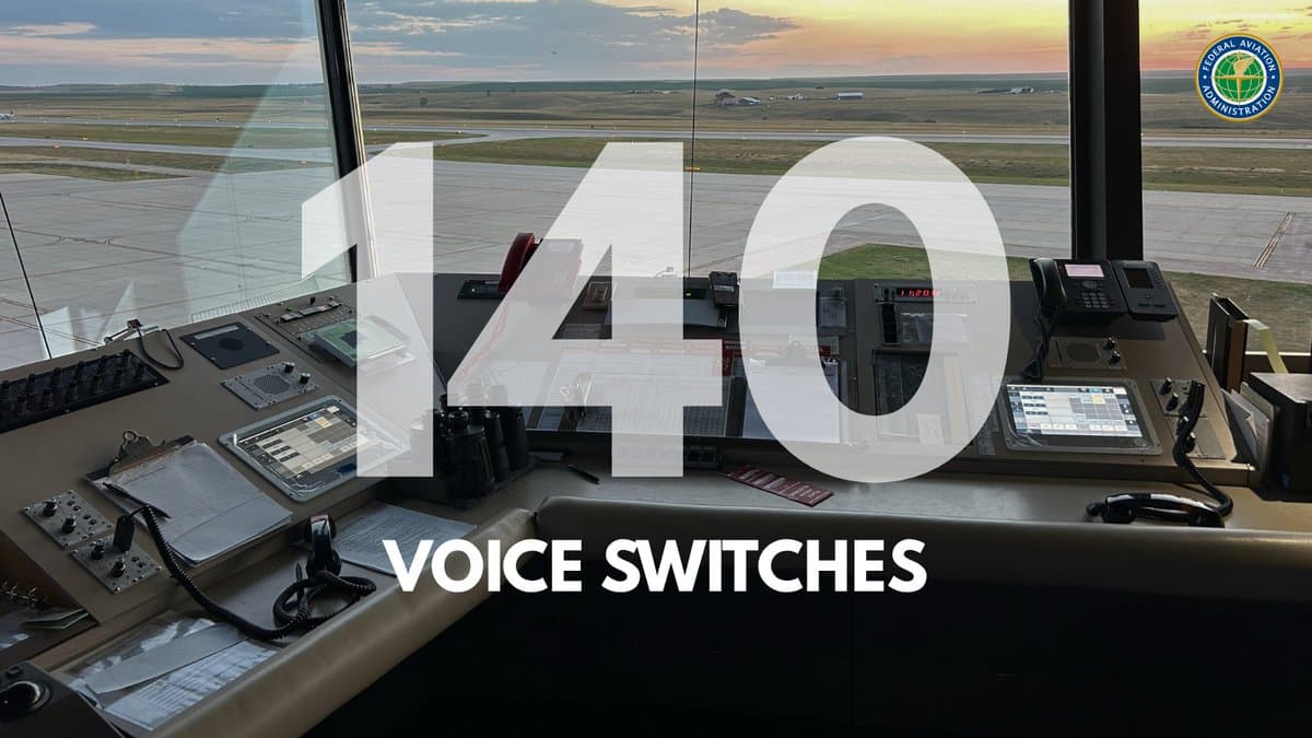 FAA Reaches Milestone with Installation of 140th Voice Switch, Advancing Air Traffic Control Modernization