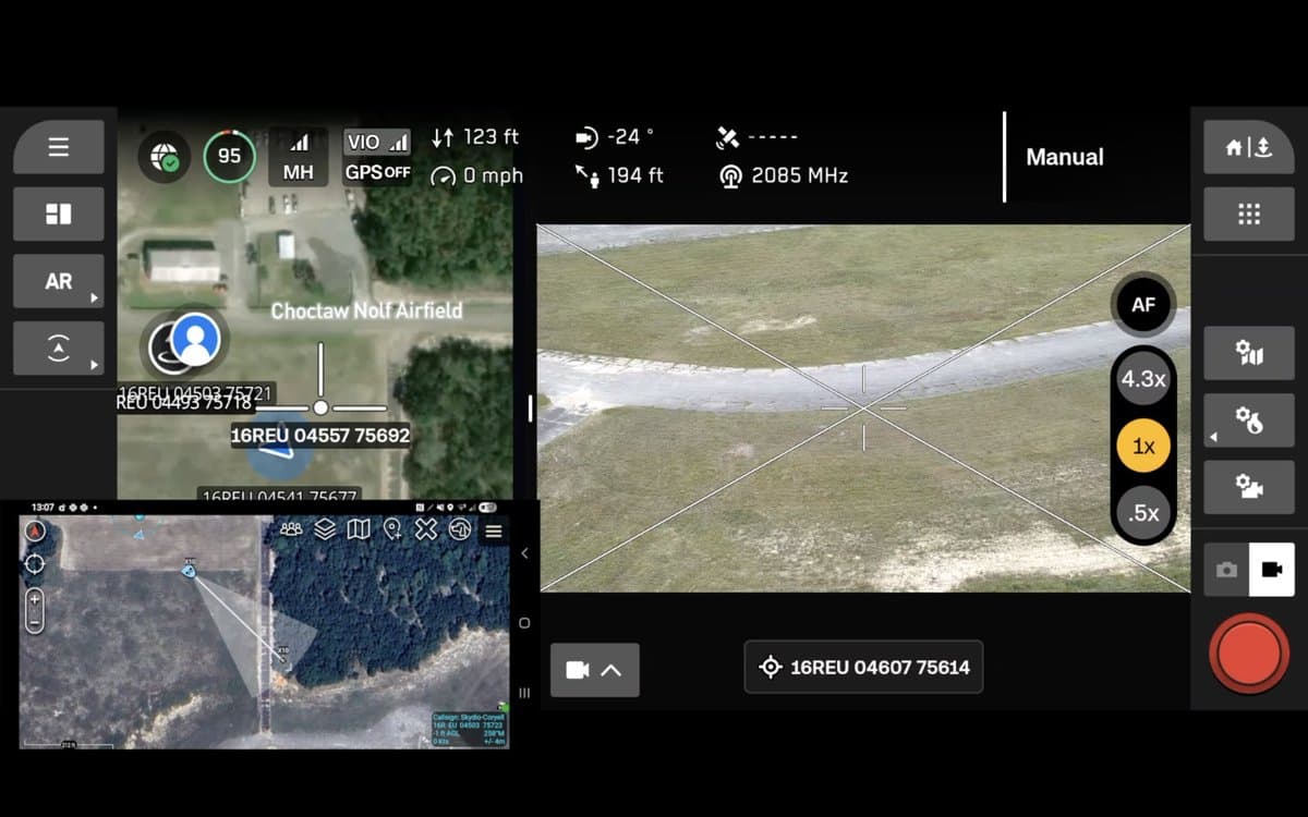 十字準線座標運用數值地形高程資料(DTED)提升無人機目標定位精度 1