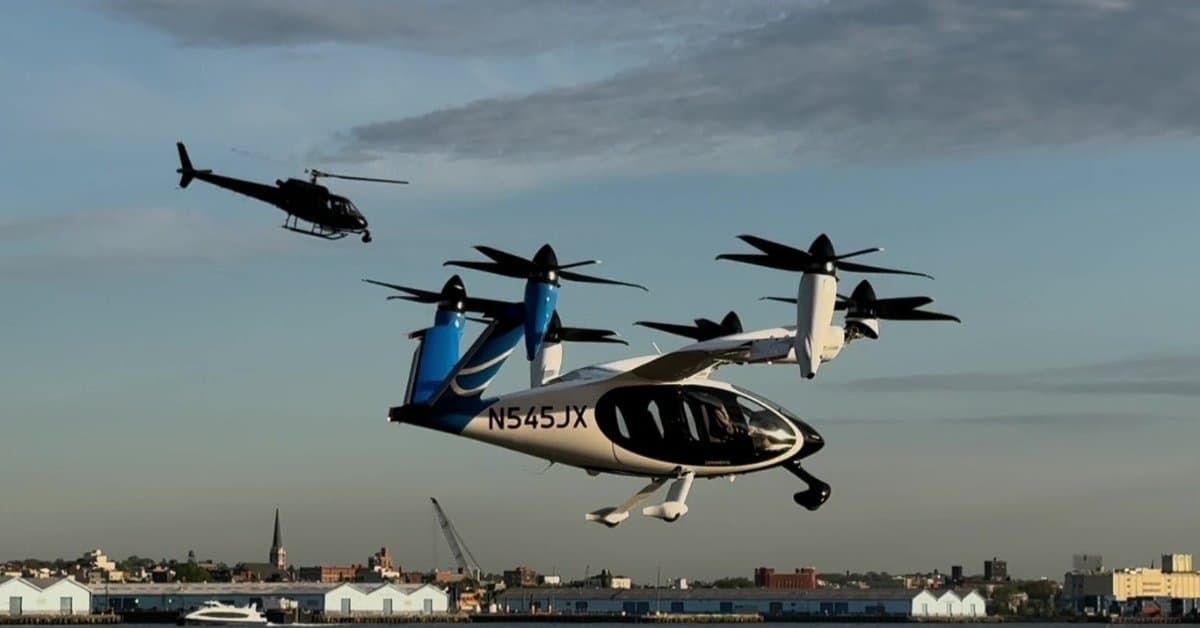 紐約市中心天空港迎來首次點對點 eVTOL 飛行:Joby Aviation 展示巡迴再創里程碑 1