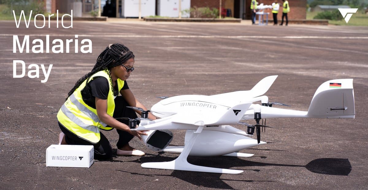 Zipline無人機在馬拉威對抗瘧疾:運送快篩試劑與藥物至偏遠醫療站 1