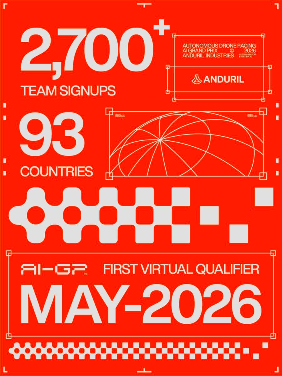 AI Grand Prix 自主無人機競速大賽最新進展:93 國超過 2,700 支隊伍角逐全球最強 AI 飛手