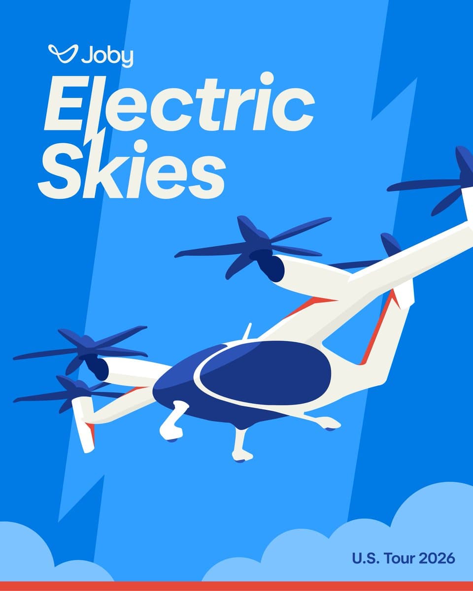 Joby Aviation 電動空中計程車今年將飛越全美:紐約與舊金山只是起點